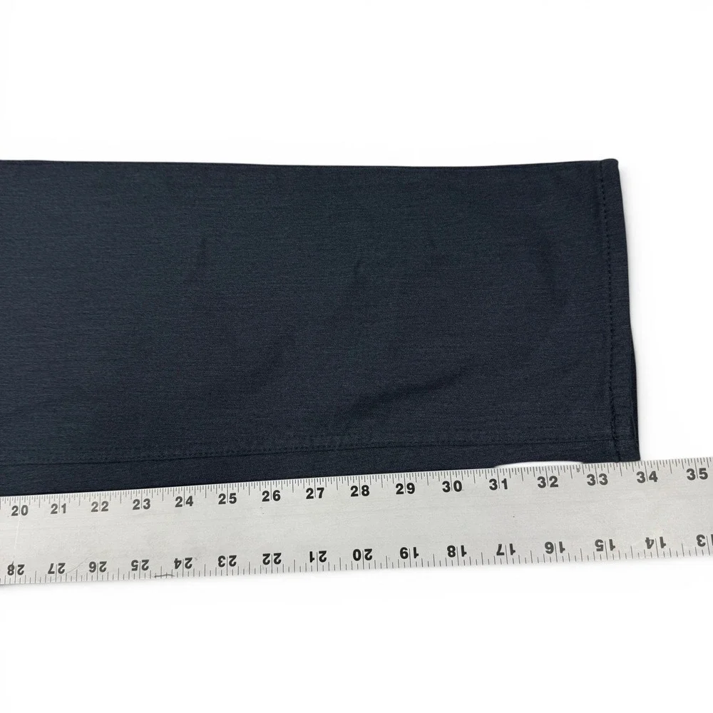 Banana Republic Traveler Pants Mens 36x34 Navy Blue Athletic Tapered Stretch NWT